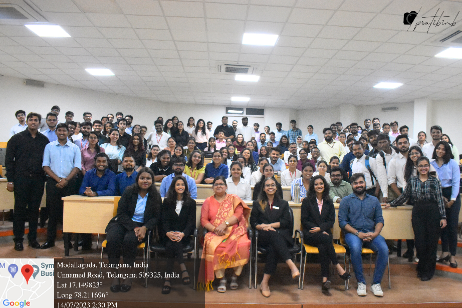 The students of MBA Batch 2023-25